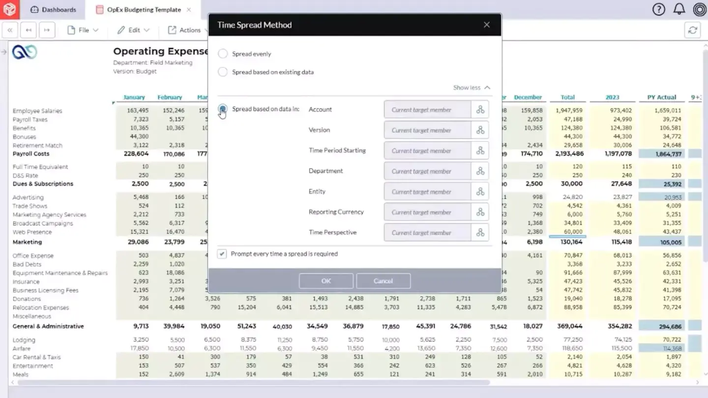 Budgeting & Planning | Prophix