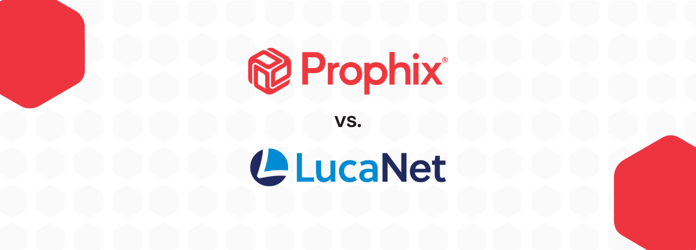 Prophix vs Luca Net